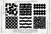 BAUHAUS GEOMETRY SEAMLESS PATTERNS, a Texture Graphic by Creativemaker (Thumbnail 12 of 12)