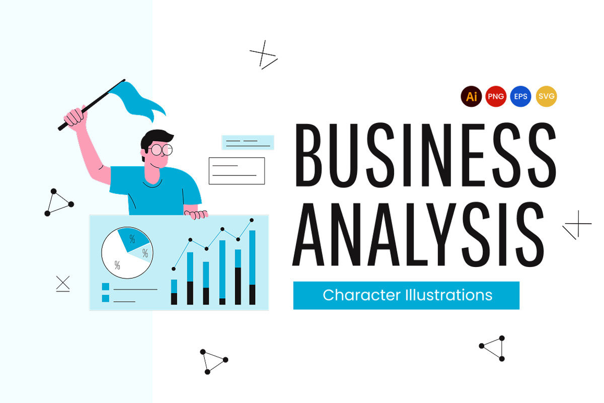 Business Analysis Illustration, a Finance Illustration by Loin Studio (Photo 1 of 3)