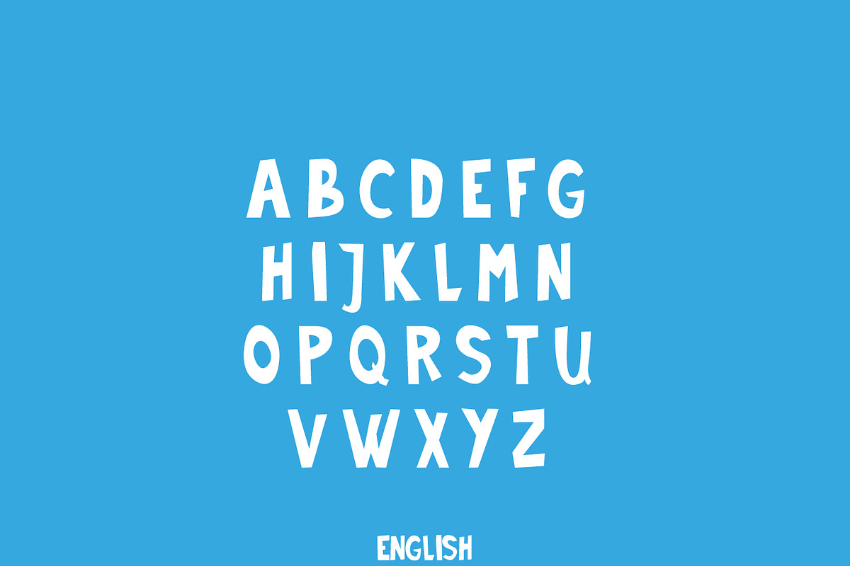 SCRAP Font BOLD preview 2