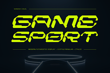 Game Sport - Branding Logo Font