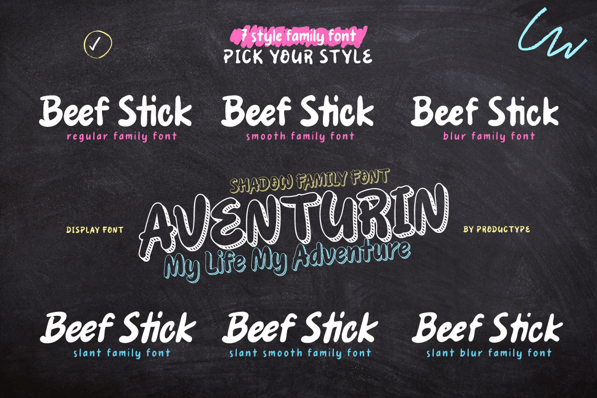 Anowy – Display Font, a Handwritten Font by productype1 (Photo 2 of 11)