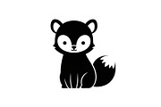 Cute Forest Animal Silhouette Bundle, an Illustration by Creativeshirt (Thumbnail 51 of 54)