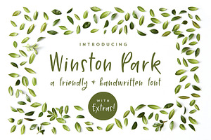 Winston Park | A Handwritten Font