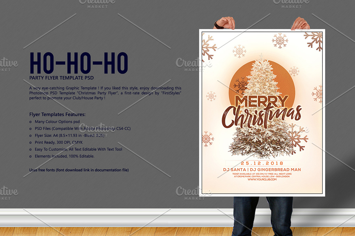 Christmas Invite, a Flyer Template by Flyer Arts (Photo 1 of 4)