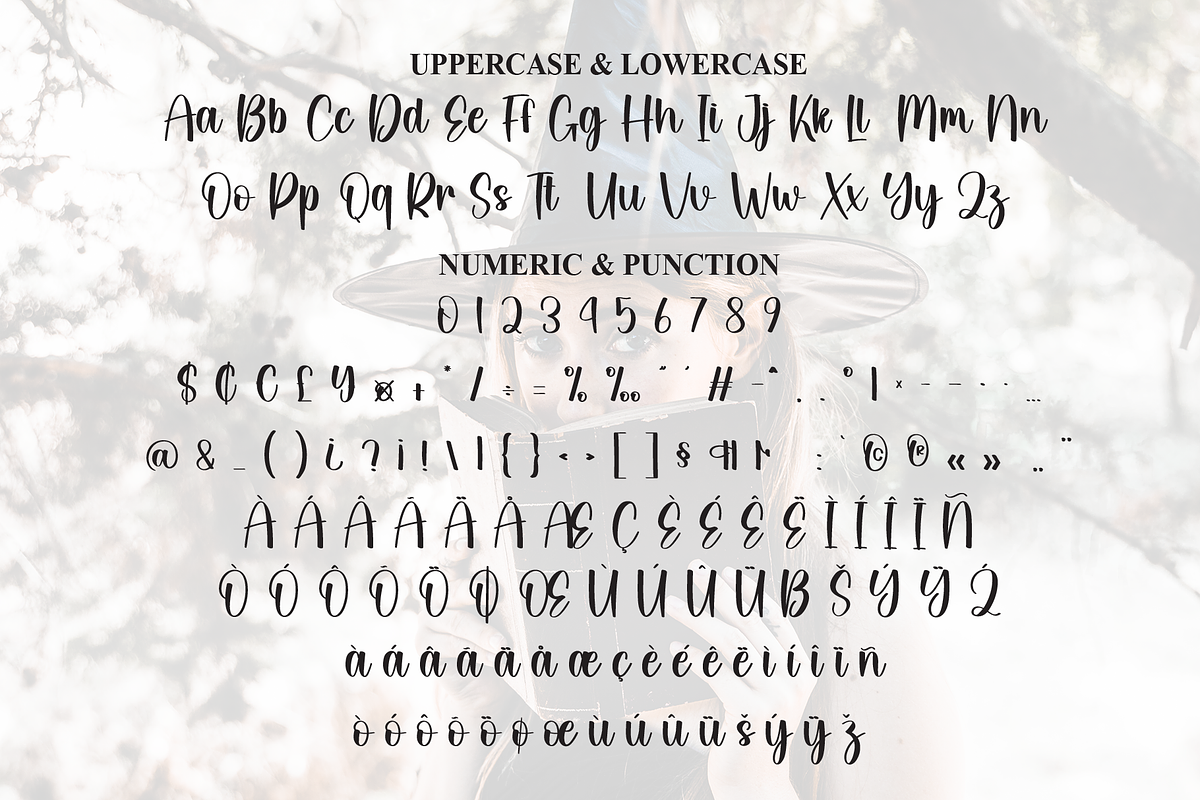 Santa Witches | Script Font, a Handwritten Font by Scratchones (Photo 7 of 9)