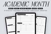 College Semester Planner Template, a Presentation Template by Ahluva Studio (Thumbnail 5 of 9)