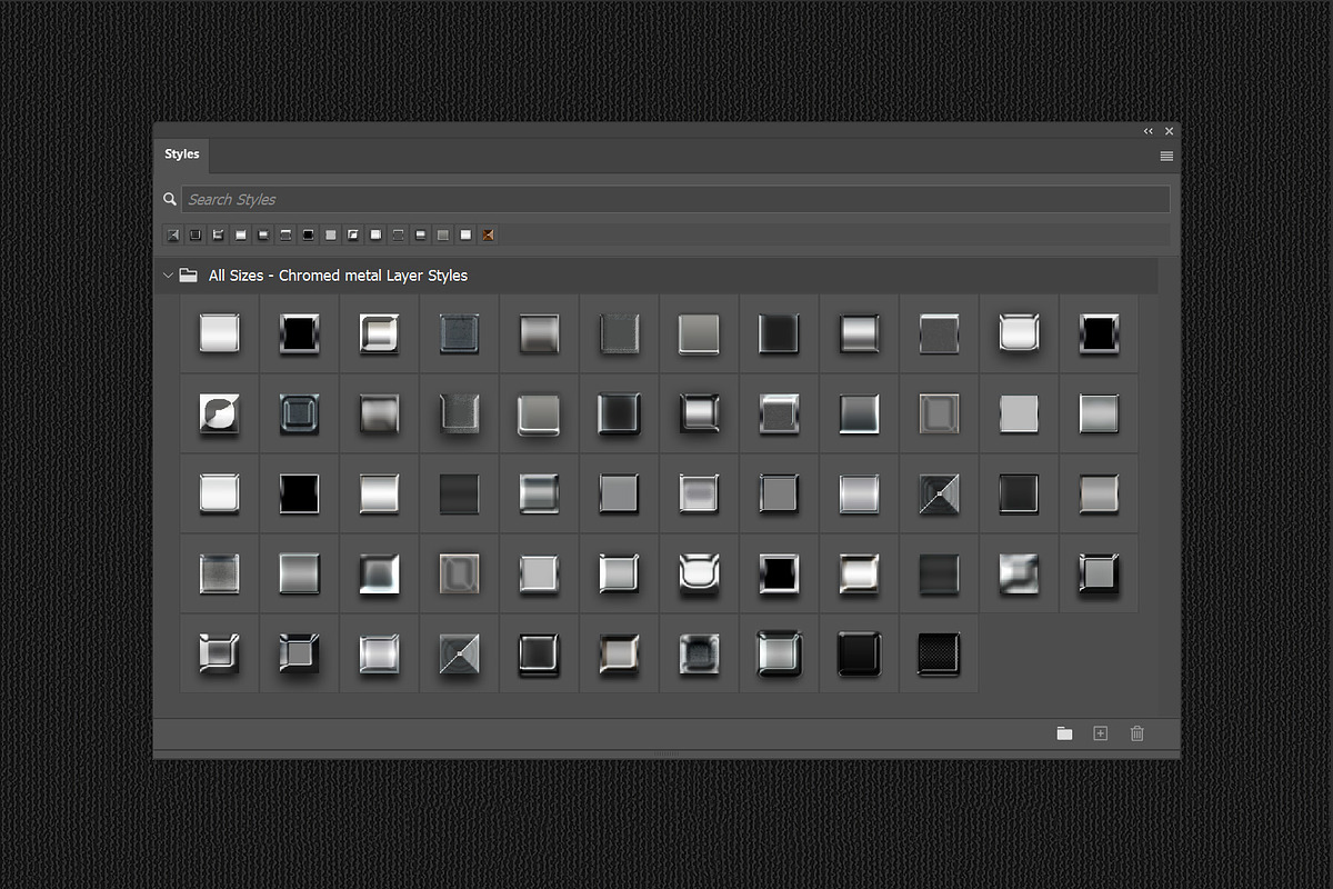 Metal Chrome Text Effects Photoshop, a Brushes & More by Giallo (Photo 25 of 27)