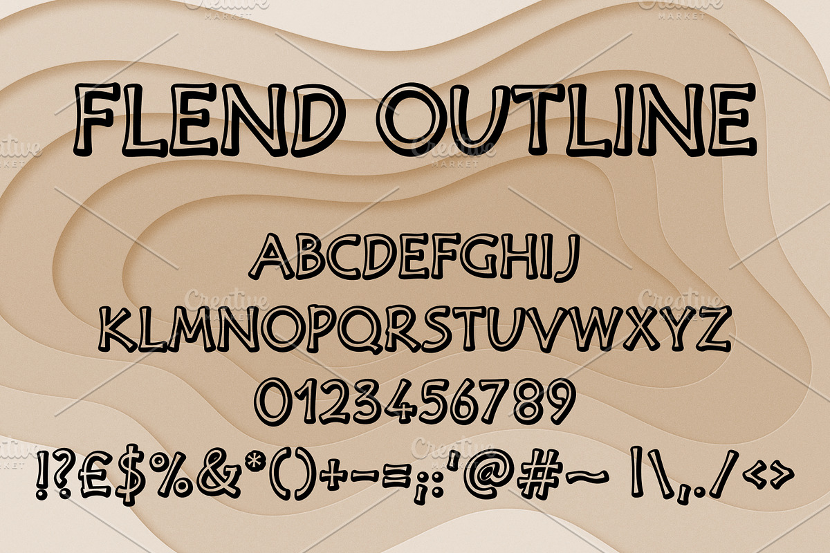 Flend, a Sans Serif Font by Digital Typeface Studio (Photo 5 of 11)