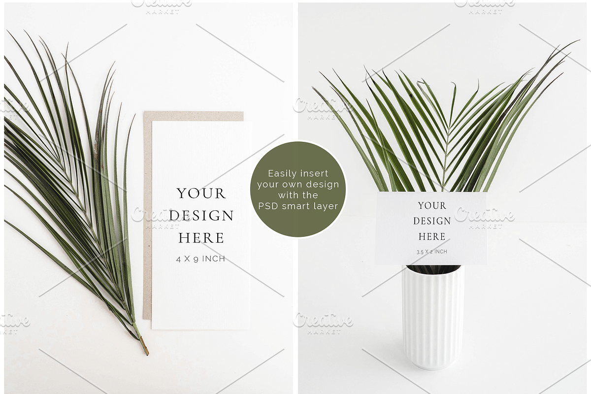 The Palm Leaves Bundle, a Print Template by Imperium Nordique (Photo 3 of 5)