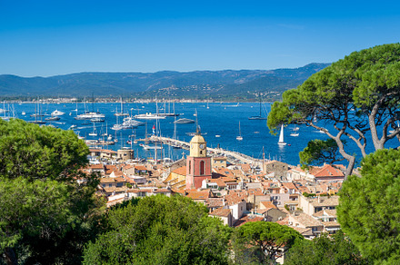 Saint-Tropez old town and yacht, an Architecture Photo by a-nik