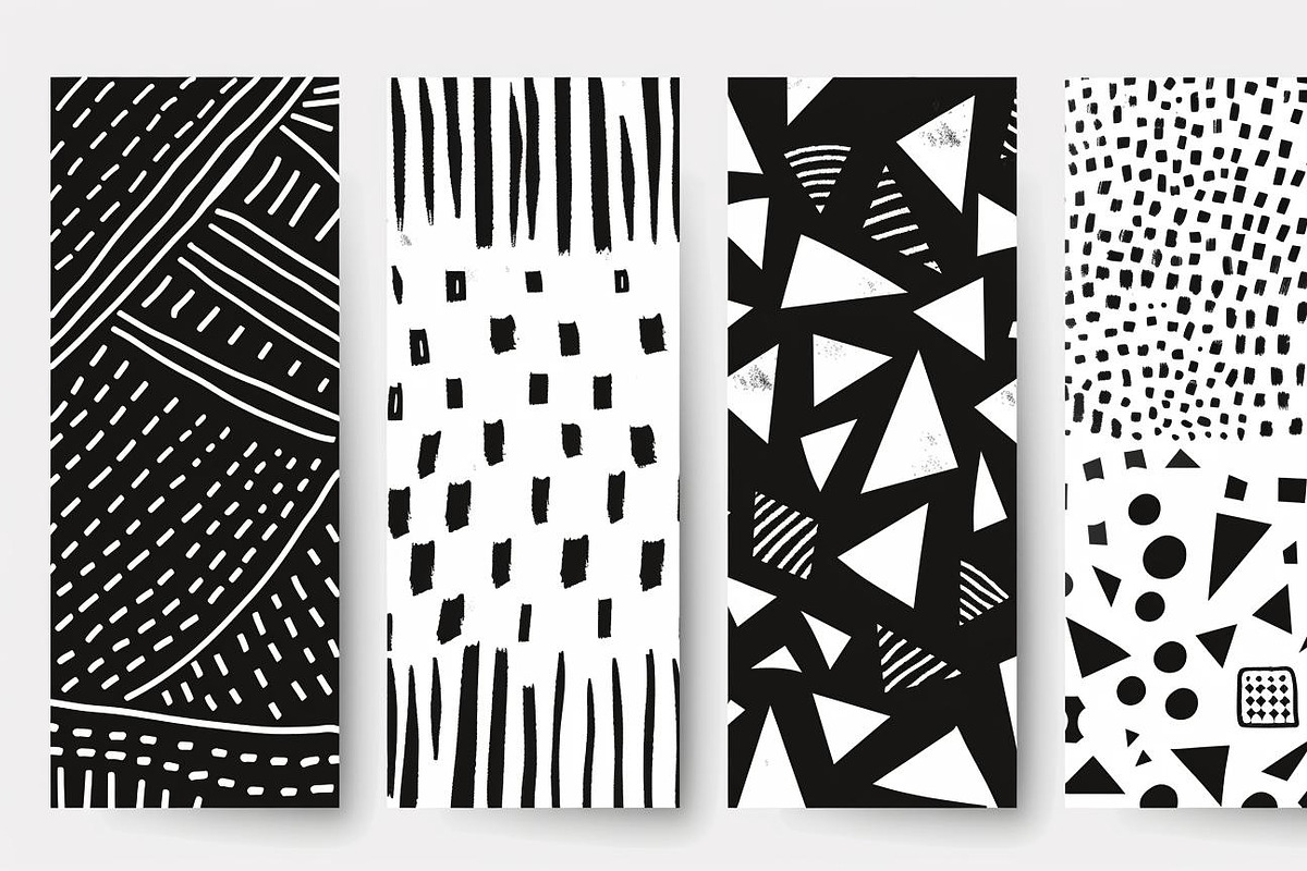 Abstract Silhouette Vector Set, an Illustration by BIPLOB EXPERT (Photo 3 of 9)