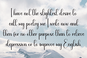 Emotion | Script Font, a Handwritten Font by Scratchones (Thumbnail 6 of 9)
