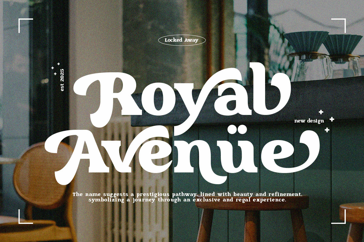 Locked Away -Swash Retro Vintage, a Serif Font by roomspace creative lab (Photo 3 of 13)