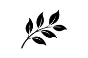 Botanical Leaf Silhouette Bundle, an Illustration by yasushie (Thumbnail 45 of 51)