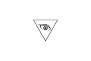 Minimalist Tribal Gaming Logo, a Branding & Logo Template by Luxury Logos (Thumbnail 3 of 4)
