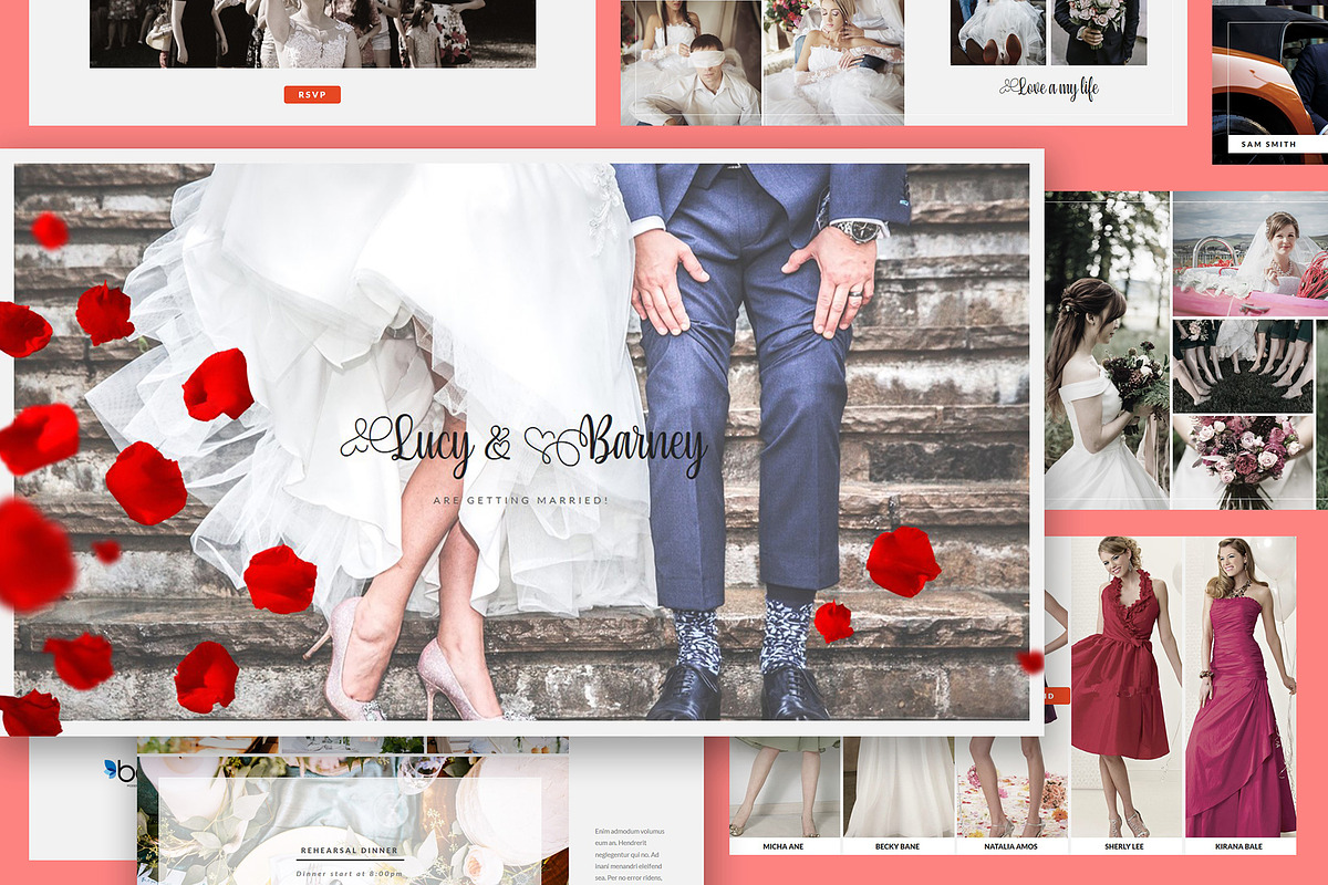 Wedding Powerpoint Presentation, a Presentation Template by Giant Design (Photo 1 of 6)