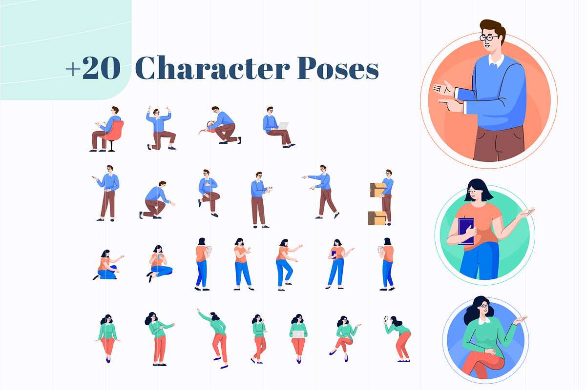 Startup Business Illustration Pack, a Templates & Theme by Graphicdunk (Photo 4 of 7)