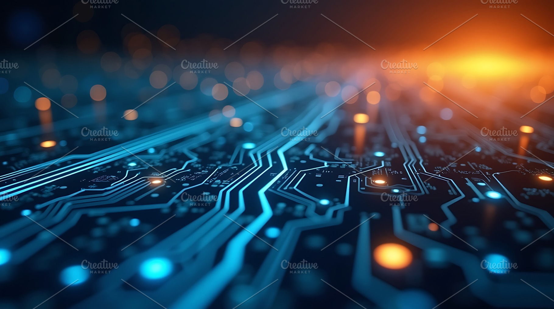 Abstract technology background, a Technology Photo by Artonix