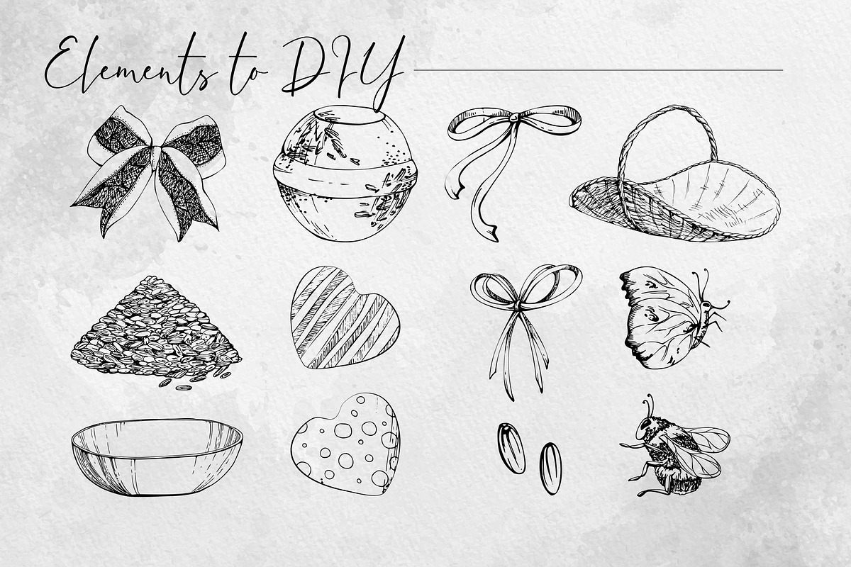 Lavender sun hats, an Object Illustration by MsFlaffy (Photo 4 of 12)