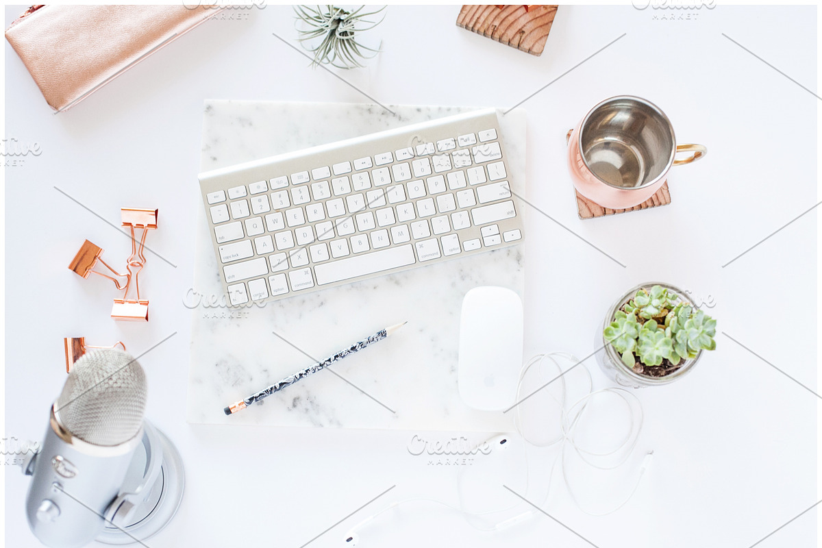 Podcaster Styled Photo Bundle, a Cups & Container Mockup by Rosemary Watson | Stock (Photo 8 of 8)