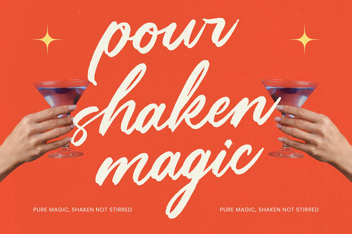 Saturday Catalan Bold Brush Font, a Script Font by Letterena Studios Script (Photo 18 of 20)