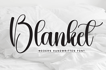 Blanket | Script Font