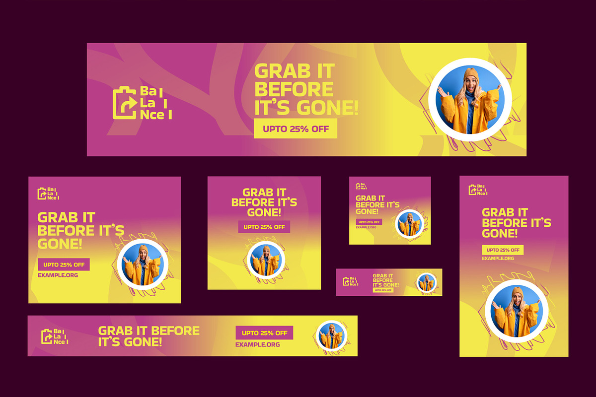 Fashion Sale Web Banner Ads, a Social Media Template by CreativeShaper (Photo 4 of 4)