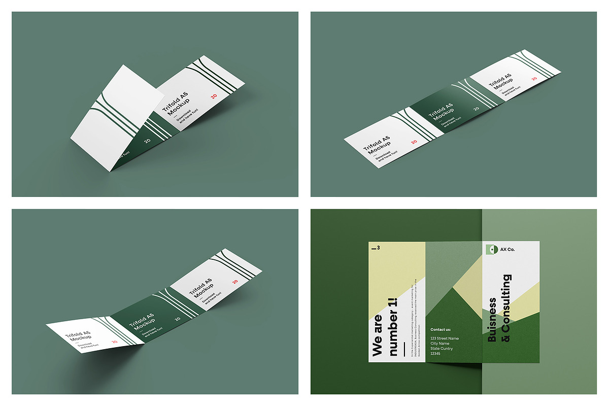 Brochure Mockups - Stationery Mockup, a Product Mockup by MockupForest (Photo 7 of 8)