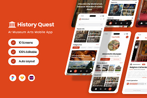 History Guest - Ar Museum Art Mobile, an App Template by productype1