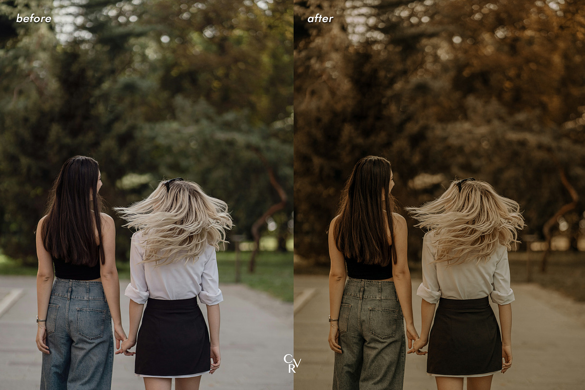 15 Warm and Moody Lightroom Presets, a Preset Add-On by CVR Presets (Photo 4 of 7)