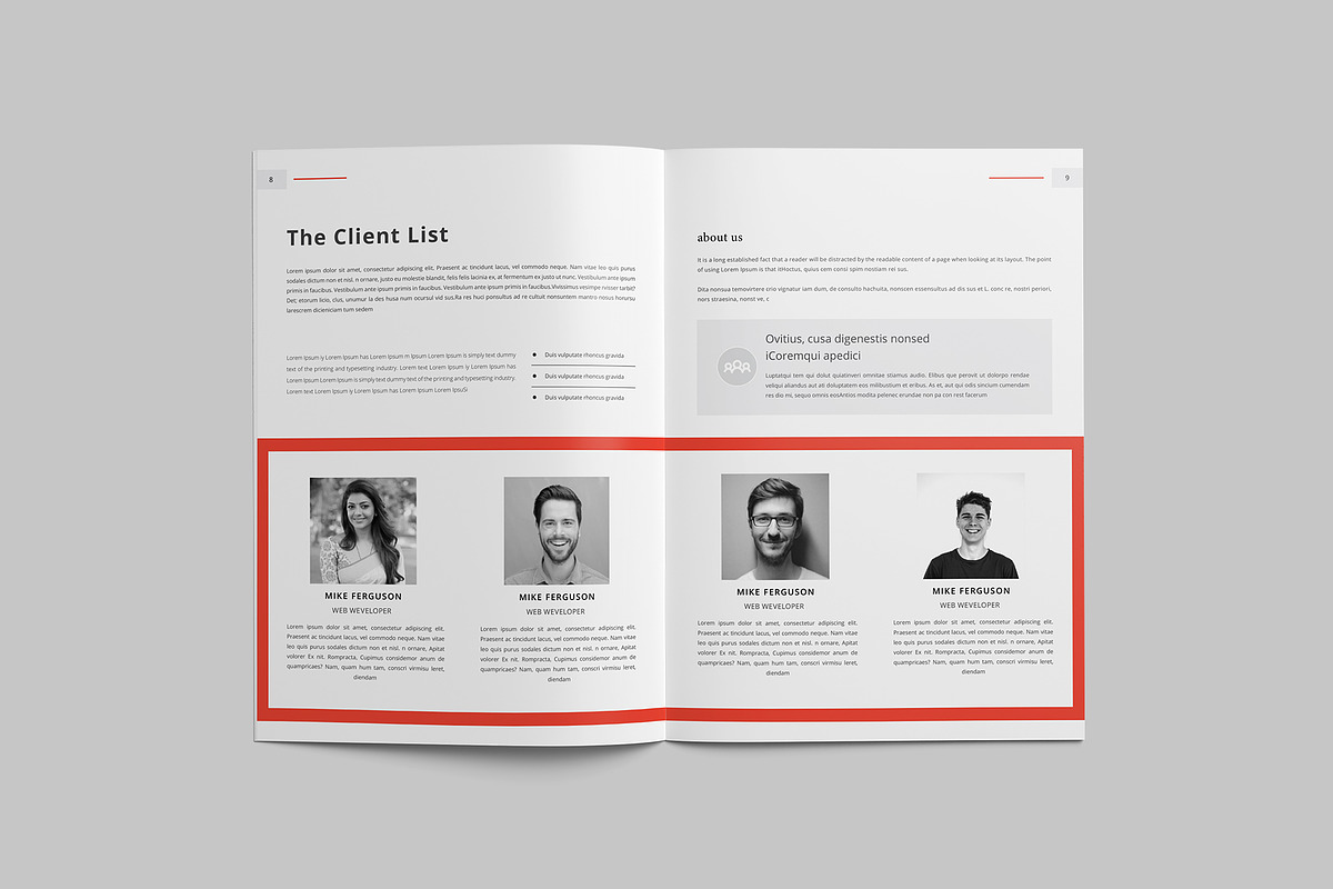 Brochure Design, a Brochure Template by Tanber Hossen (Photo 5 of 13)