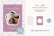 Cottagecore Nostalgia Frames Kit, a Background Graphic by Yuliia Lashevska (Thumbnail 3 of 11)