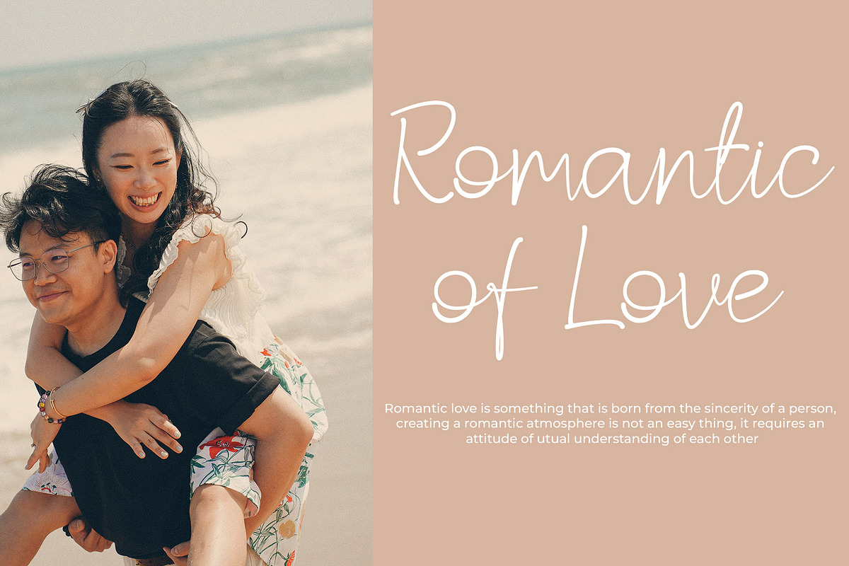 Deprona - Modern Script Font, a Script Font by Bilahstudio (Photo 5 of 11)