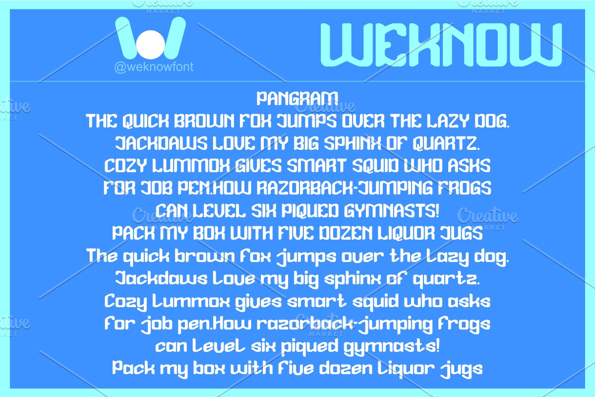 Think Possible font, a Sans Serif Font by weknow (Photo 6 of 8)