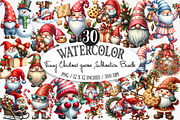 Funny Christmas Gnome Sublimation, an Illustration by Designking (Thumbnail 1 of 5)