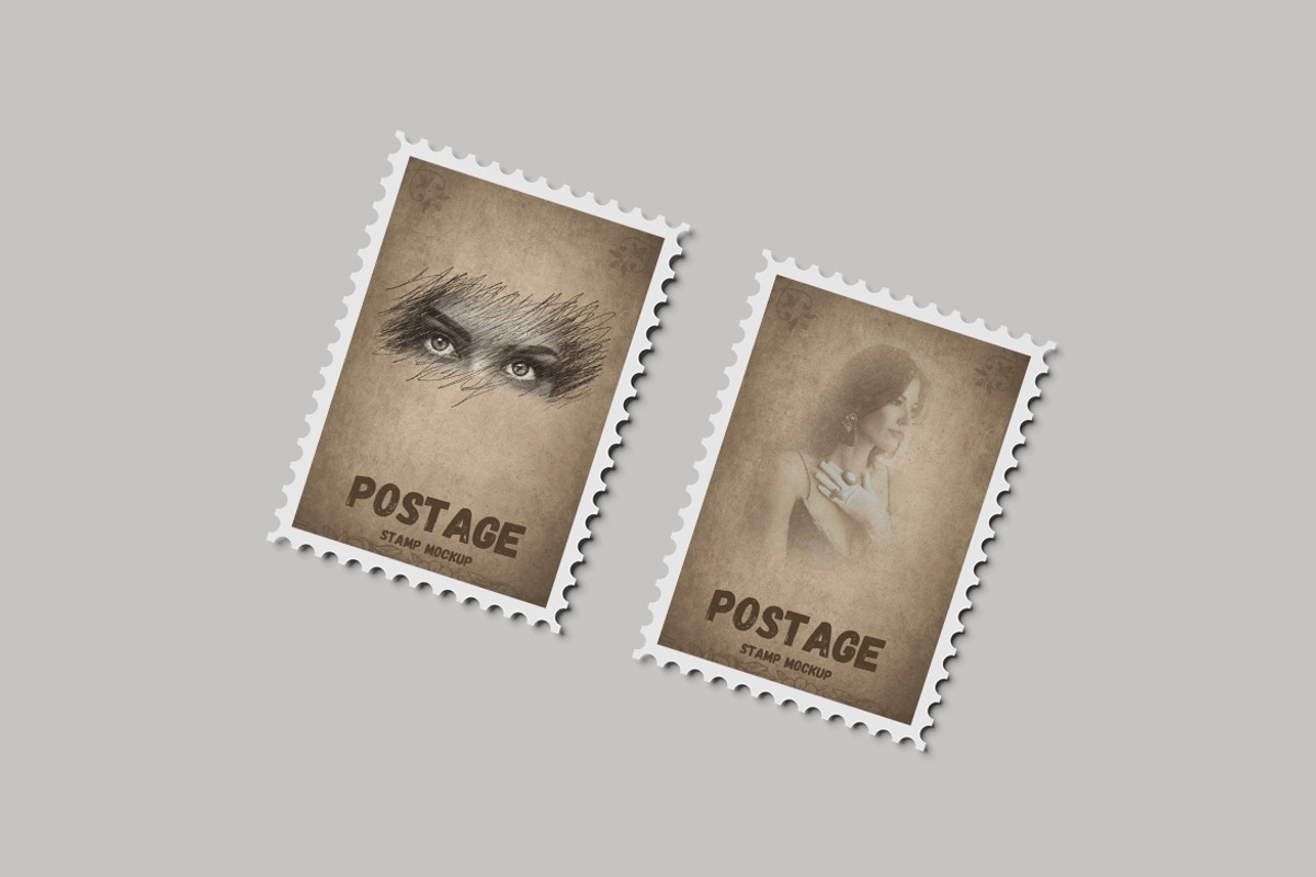 Postage Stamp Mockup, an Advertising Mockup by Creative_A23 (Photo 3 of 4)