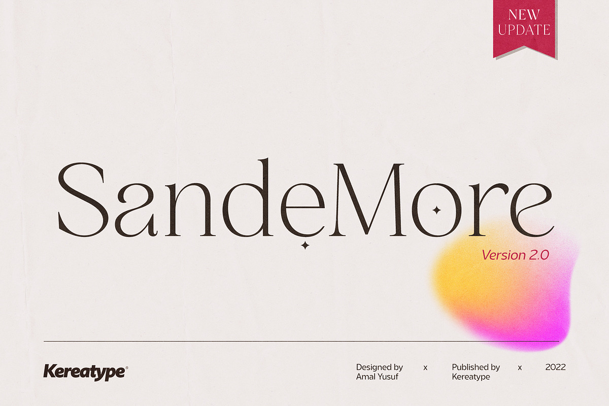 San de More Stylish Classy Serif, a Serif Font by Kereatype (Photo 1 of 15)