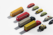 Low Poly Vehicles, a Cars & Vehicle 3D Model by Gabi Quintana / Plash.tv (Thumbnail 4 of 10)