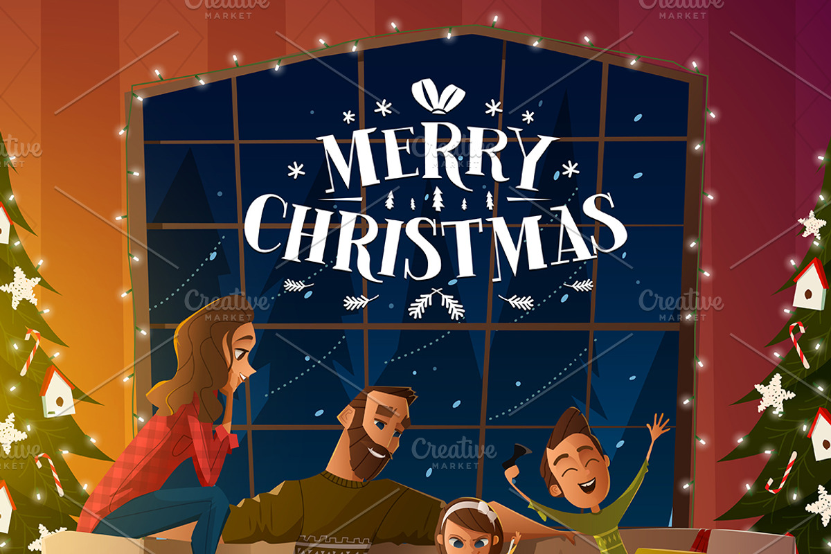 5 Family Illustrations, a Graphic by Drumcheg (Photo 6 of 6)