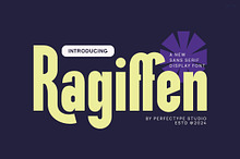 Ragiffen Modern Futuristic Sans Seri