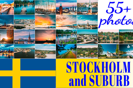 Bundle Stockholm and Suburb set, an Architecture Photo by Our Amazing World
