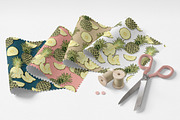 Ripe pineapple - pattern, a Pattern Graphic by Yummy (Thumbnail 4 of 7)