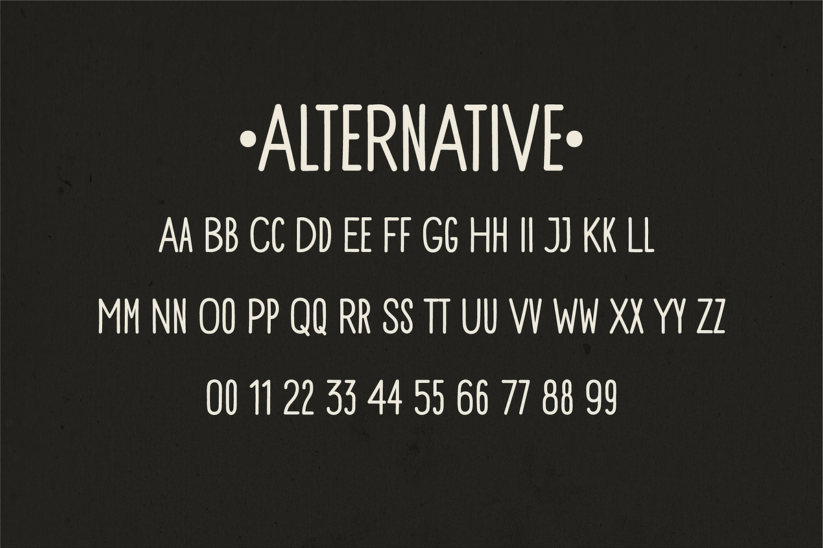 Marcy 02 • Font for creativity, a Font by alekseiderin (Photo 4 of 6)
