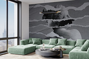 Wallpaper mockup - luxury & minimal, a Household Mockup by Hunny Badger (Thumbnail 2 of 6)