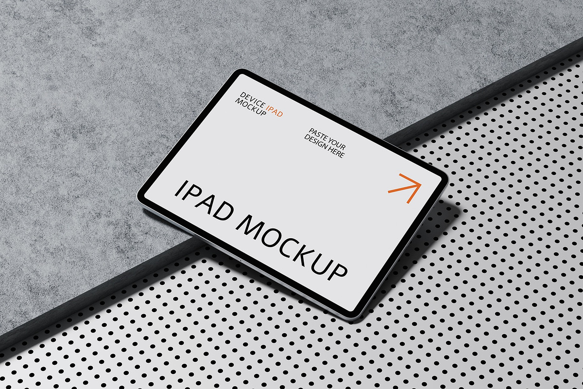 iPad Mockup, an iPad Mockup by UFR_GRAPHIC (Photo 4 of 4)