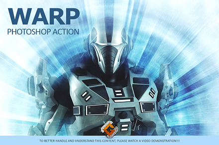 Warp - Photoshop Action