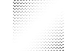 Abstract black and white halftone, an Illustration by Liudmyla Matviiets