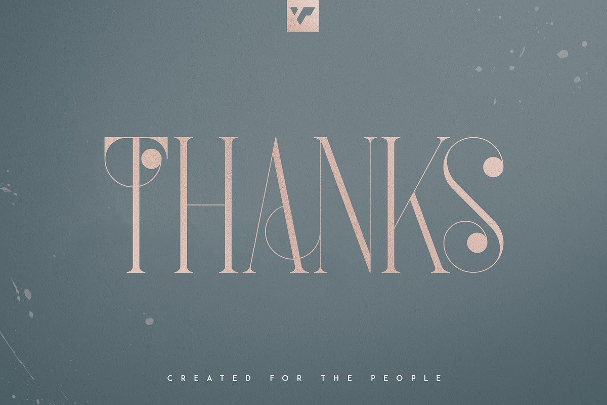 French Typeface - 4 fonts, a Serif Font by VP Fonts (Photo 9 of 9)