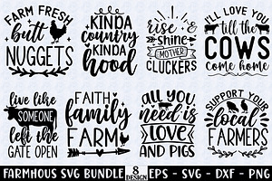 Farmhouse SVG Bundle