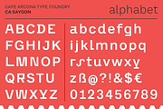 CA Saygon, a Sans Serif Font by Cape Arcona Type Foundry (Thumbnail 5 of 5)
